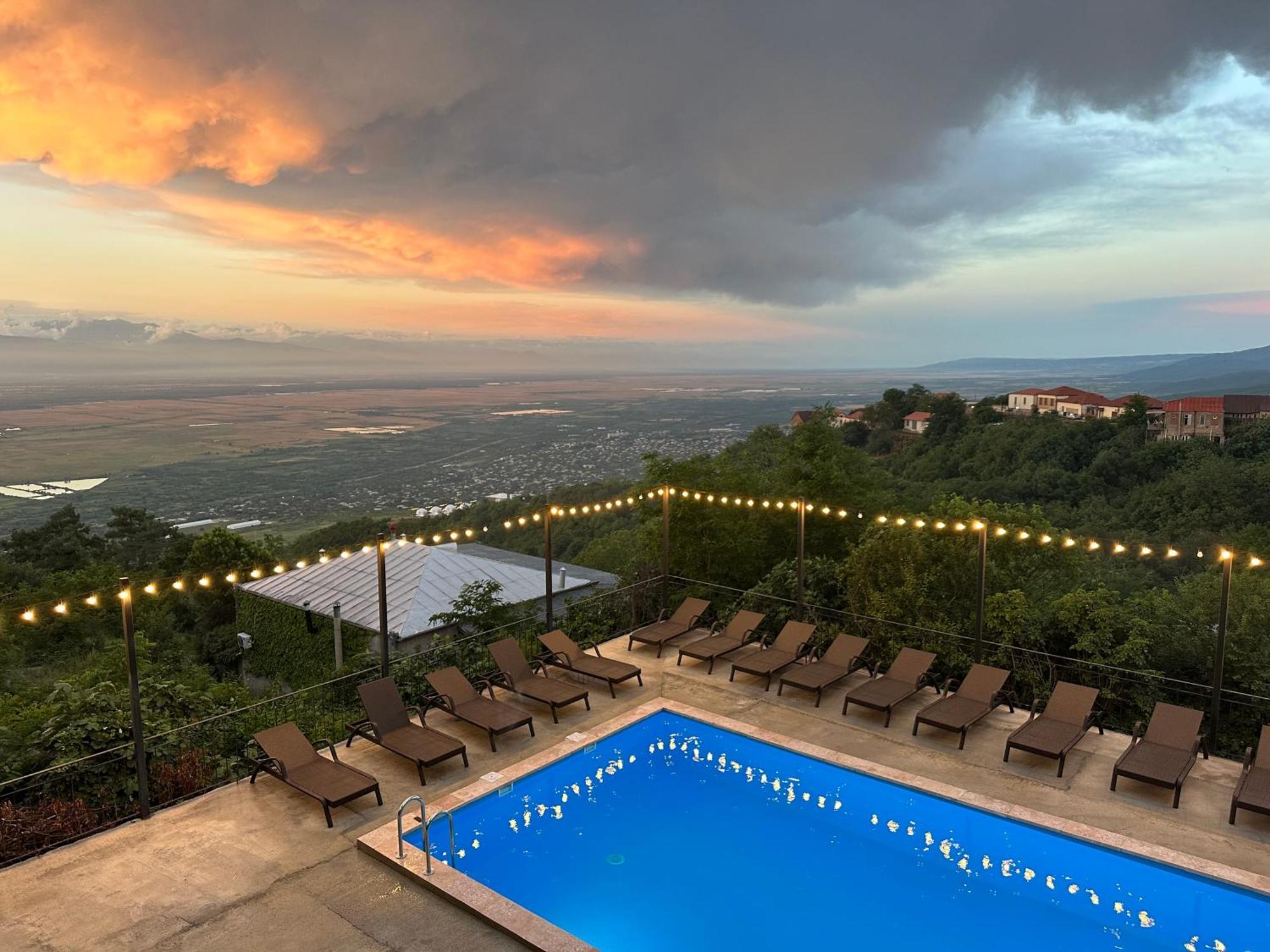 Boutique Hotel Bellevue Sighnaghi Exterior foto